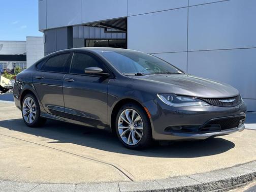Gray 2015 Chrysler 200 S