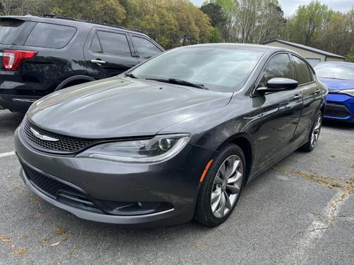 Gray 2015 Chrysler 200 S