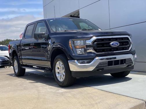 Blue 2023 Ford F-150 XLT