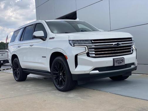 Summit White 2023 Chevrolet Tahoe High Country