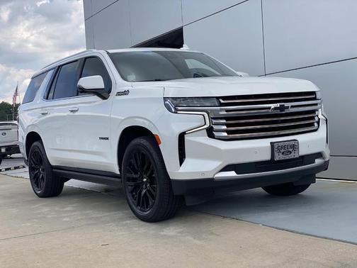 Summit White 2023 Chevrolet Tahoe High Country