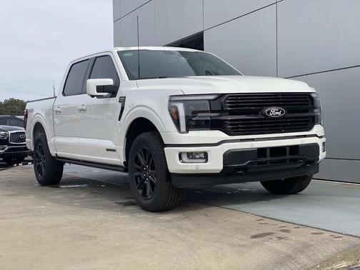 Star White 2025 Ford F-150 Platinum
