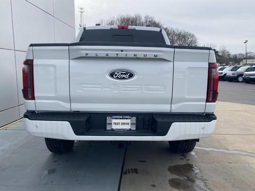 Star White 2025 Ford F-150 Platinum