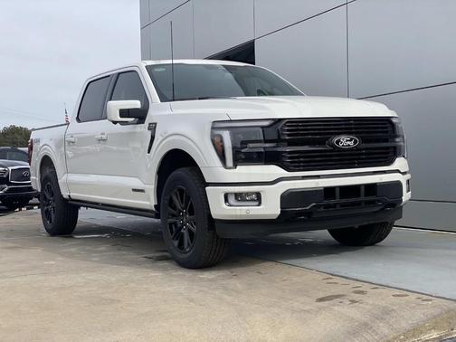 Star White 2025 Ford F-150 Platinum