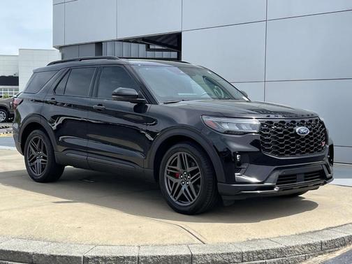 Black 2025 Ford Explorer ST