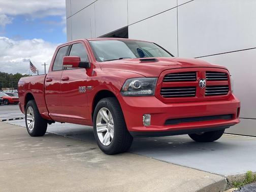 Red 2013 RAM 1500 Sport