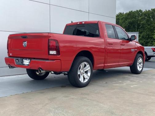 Red 2013 RAM 1500 Sport