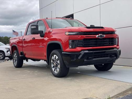 Red 2025 Chevrolet Silverado 2500 Custom