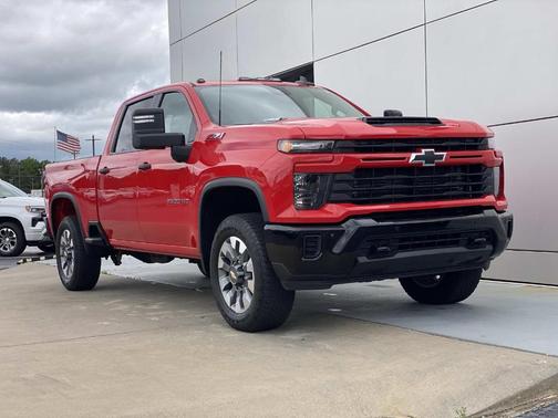 Red 2025 Chevrolet Silverado 2500 Custom
