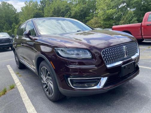 Red 2019 Lincoln Nautilus Reserve