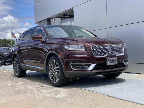 Red 2019 Lincoln Nautilus Reserve