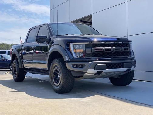 Blue 2022 Ford F-150 Raptor