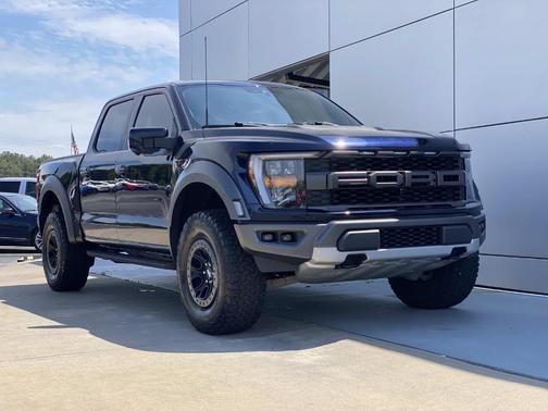 Blue 2022 Ford F-150 Raptor