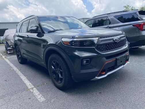 Green 2022 Ford Explorer Timberline