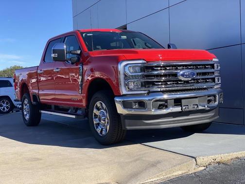 Red 2026 Ford F-250 Super Duty Truck