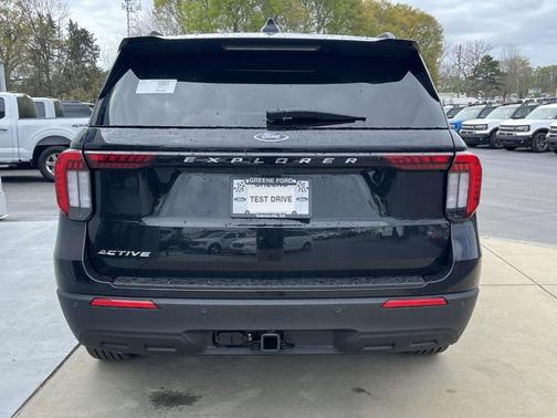 Agate Black Metallic 2026 Ford Explorer Active