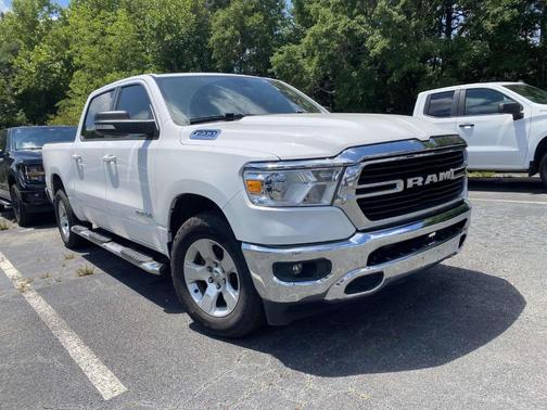 White 2021 RAM 1500 Big Horn