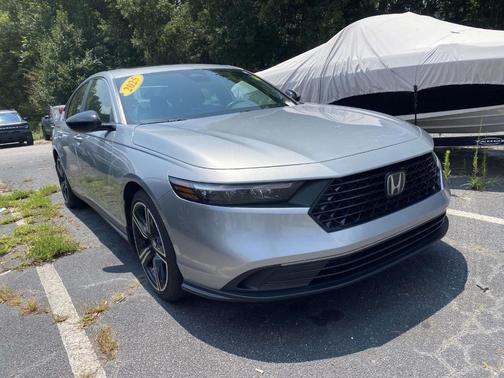 Silver 2025 Honda Accord Hybrid Sport