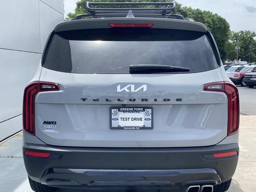 Gray 2022 Kia Telluride EX