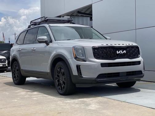 Gray 2022 Kia Telluride EX