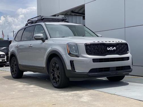 Gray 2022 Kia Telluride EX
