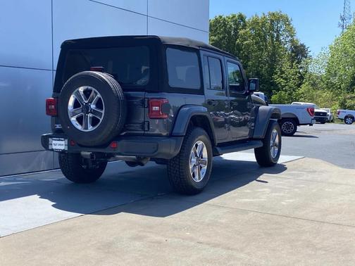 Gray 2020 Jeep Wrangler Unlimited Sahara