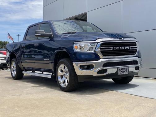 Blue 2021 RAM 1500 Big Horn