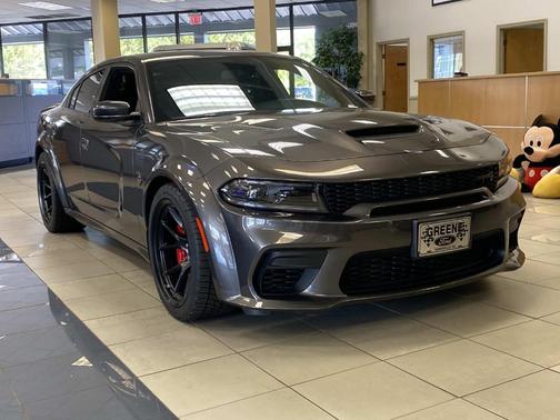 Gray 2022 Dodge Charger SRT Hellcat Widebody