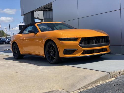 Orange Fury 2026 Ford Mustang EcoBoost Premium