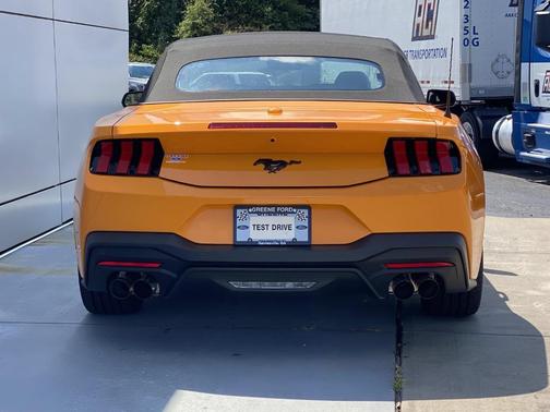 Orange Fury 2026 Ford Mustang EcoBoost Premium
