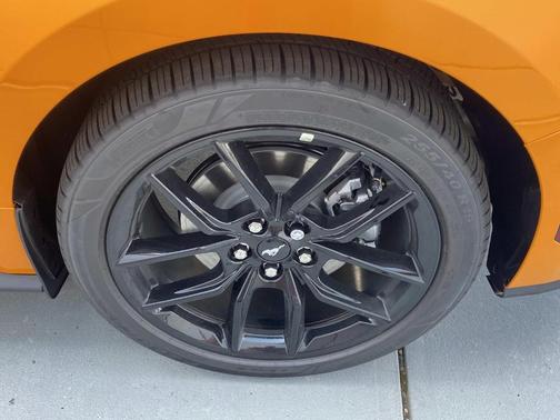 Orange Fury 2026 Ford Mustang EcoBoost Premium