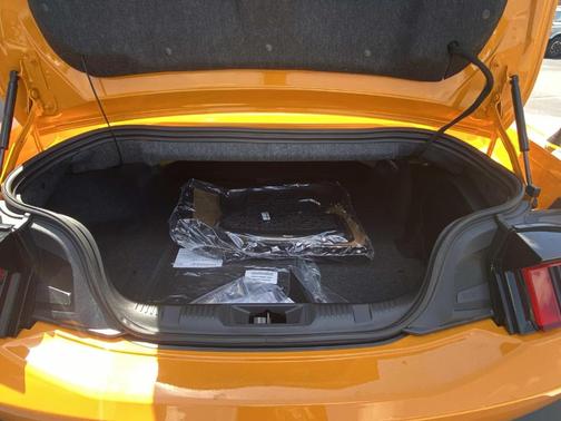 Orange Fury 2026 Ford Mustang EcoBoost Premium