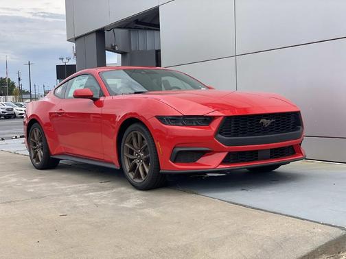 Red 2026 Ford Mustang EcoBoost