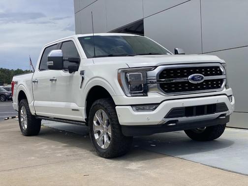 White 2023 Ford F-150 Platinum
