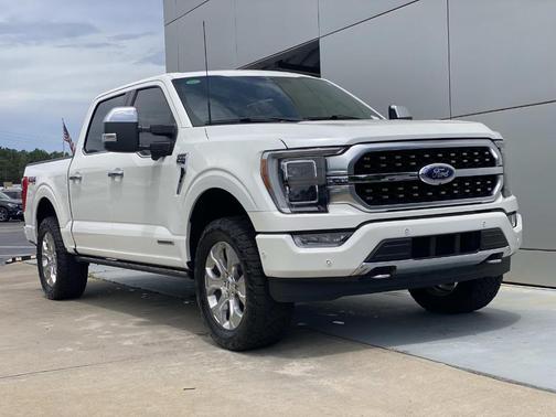 White 2023 Ford F-150 Platinum