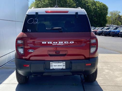 Red 2026 Ford Bronco Sport Heritage