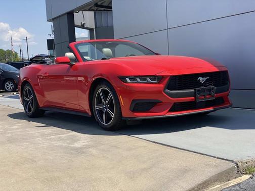Red 2024 Ford Mustang EcoBoost Premium