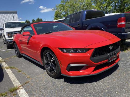 Red 2024 Ford Mustang EcoBoost Premium