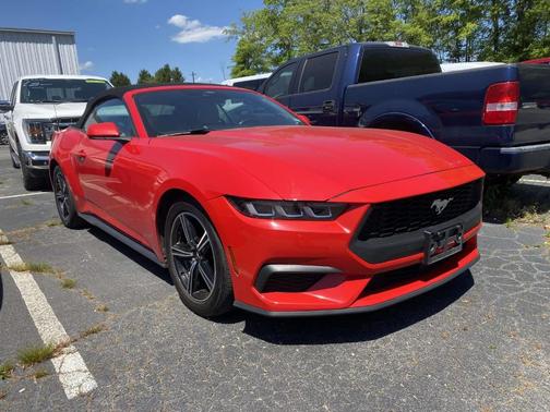 Red 2024 Ford Mustang EcoBoost Premium