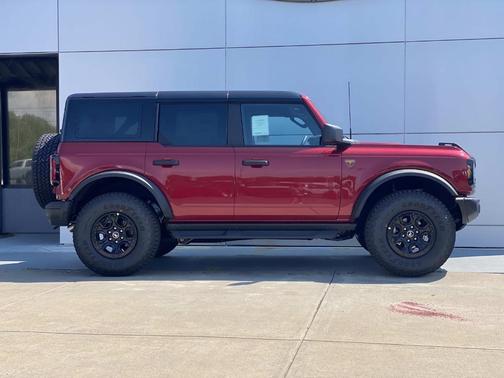 Red 2026 Ford Bronco Badlands