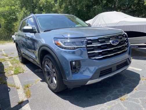 Blue 2025 Ford Explorer Active 4WD
