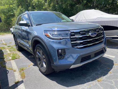 Blue 2025 Ford Explorer Active 4WD