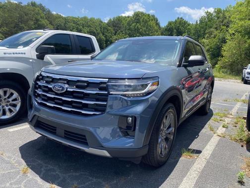Blue 2025 Ford Explorer Active 4WD