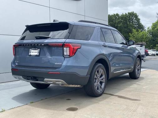 Blue 2025 Ford Explorer Active