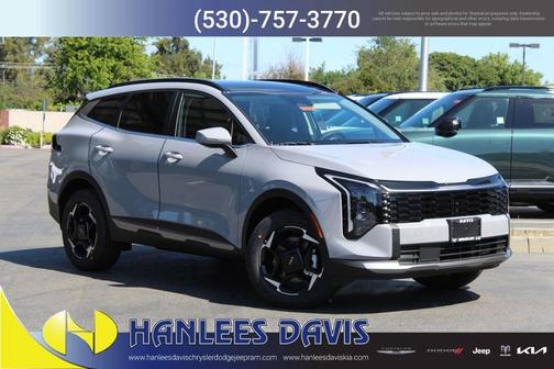 Gray 2026 Kia Sportage Hybrid EX