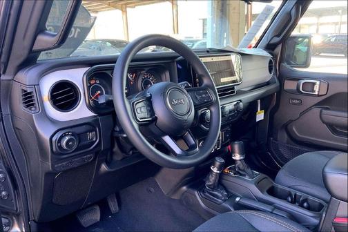 Granite Crystal Metallic Clearcoat 2026 Jeep Wrangler Sport