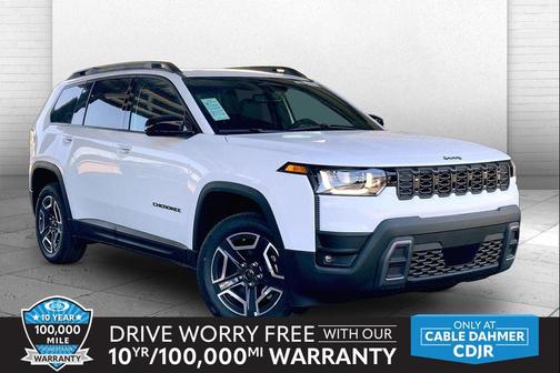 Bright White Clearcoat 2026 Jeep Cherokee Limited