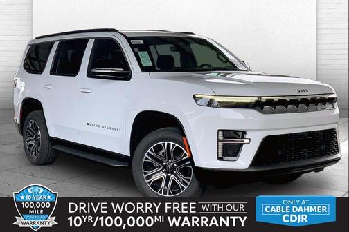 Bright White Clearcoat 2026 Jeep Grand Wagoneer 4x4