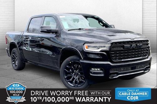 Diamond Black Crystal Pearlcoat 2026 RAM 1500 Limited