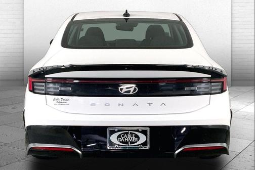 Serenity White 2025 Hyundai SONATA SEL